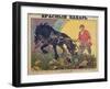 The Red Ploughman, 1921-null-Framed Giclee Print