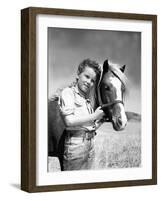 The Red Pony, Peter Miles, 1949-null-Framed Photo