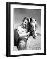The Red Pony, Peter Miles, 1949-null-Framed Photo