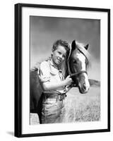 The Red Pony, Peter Miles, 1949-null-Framed Photo