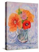The Red Poppy, 2000-Ann Patrick-Stretched Canvas
