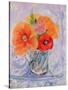 The Red Poppy, 2000-Ann Patrick-Stretched Canvas