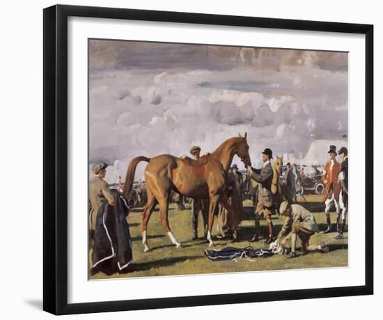 The Red Prince Mare-Sir Alfred Munnings-Framed Premium Giclee Print