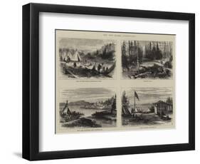The Red River Expedition-null-Framed Premium Giclee Print