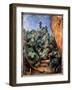 The Red Rock Painting by Paul Cezanne (1839-1906), 1895. Sun 0,92X0,68 M Paris, Musee De L'orangeri-Paul Cezanne-Framed Giclee Print