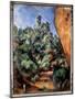 The Red Rock Painting by Paul Cezanne (1839-1906), 1895. Sun 0,92X0,68 M Paris, Musee De L'orangeri-Paul Cezanne-Mounted Giclee Print