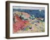 The Red Rocks at Antheor, 1901 (Oil on Canvas)-Louis Valtat-Framed Giclee Print