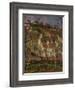 The Red Roofs, c.1877-Camille Pissarro-Framed Giclee Print