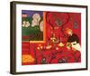 The Red Room-Henri Matisse-Framed Premium Giclee Print