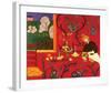 The Red Room-Henri Matisse-Framed Premium Giclee Print