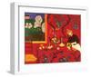 The Red Room-Henri Matisse-Framed Art Print