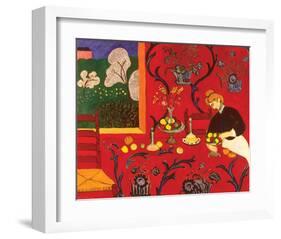 The Red Room-Henri Matisse-Framed Art Print