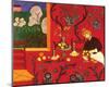 The Red Room-Henri Matisse-Mounted Art Print