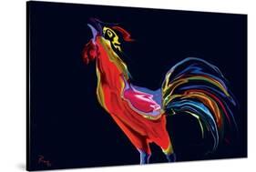 The Red Rooster-Rabi Khan-Stretched Canvas