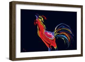 The Red Rooster-Rabi Khan-Framed Premium Giclee Print