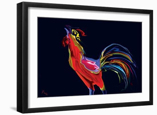 The Red Rooster-Rabi Khan-Framed Premium Giclee Print