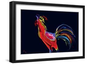 The Red Rooster-Rabi Khan-Framed Premium Giclee Print