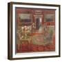 The Red Salon-Karen Armitage-Framed Giclee Print