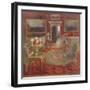 The Red Salon-Karen Armitage-Framed Giclee Print