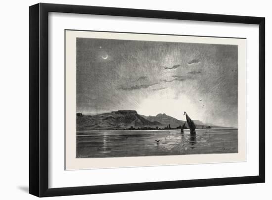 The Red Sea, Egypt, 1879-null-Framed Giclee Print