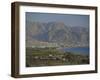 The Red Sea Port of Aqaba and Highlands Beyond, Jordan, Middle East-Robert Francis-Framed Photographic Print