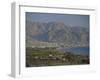 The Red Sea Port of Aqaba and Highlands Beyond, Jordan, Middle East-Robert Francis-Framed Photographic Print