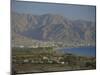 The Red Sea Port of Aqaba and Highlands Beyond, Jordan, Middle East-Robert Francis-Mounted Photographic Print