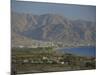 The Red Sea Port of Aqaba and Highlands Beyond, Jordan, Middle East-Robert Francis-Mounted Photographic Print