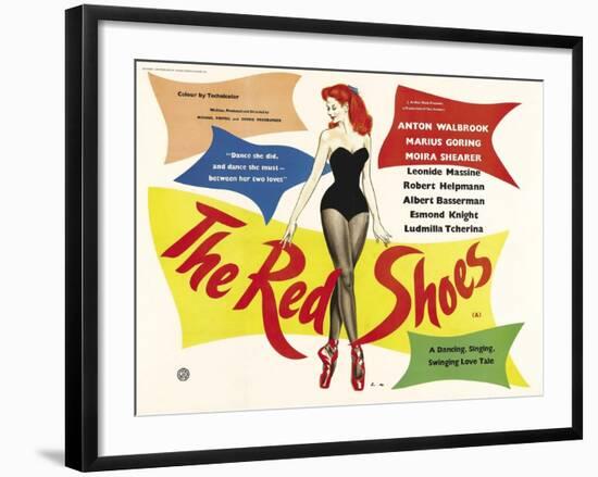 The Red Shoes, 1948-null-Framed Premium Giclee Print