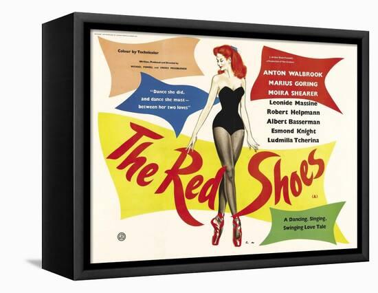 The Red Shoes, 1948-null-Framed Stretched Canvas