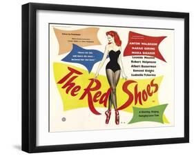 The Red Shoes, 1948-null-Framed Giclee Print