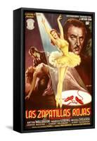 The Red Shoes, (aka Las Zapatillas Rojas), Moira Shearer, Anton Walbrook, 1948-null-Framed Stretched Canvas