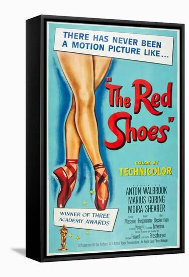 The Red Shoes-null-Framed Stretched Canvas