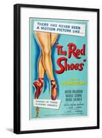 The Red Shoes-null-Framed Art Print