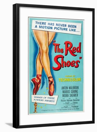 The Red Shoes-null-Framed Art Print