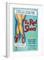 The Red Shoes-null-Framed Art Print