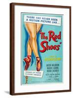 The Red Shoes-null-Framed Art Print