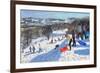 The Red Sledge, Allestree Park, Derby, 2016-Andrew Macara-Framed Giclee Print