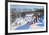 The Red Sledge, Allestree Park, Derby, 2016-Andrew Macara-Framed Giclee Print