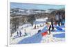 The Red Sledge, Allestree Park, Derby, 2016-Andrew Macara-Framed Giclee Print