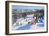 The Red Sledge, Allestree Park, Derby, 2016-Andrew Macara-Framed Premium Giclee Print