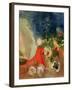 The Red Sphinx-Odilon Redon-Framed Giclee Print