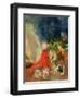 The Red Sphinx-Odilon Redon-Framed Giclee Print