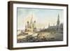 The Red Square, Moscow-Johann Ludwig Bleuler-Framed Giclee Print