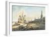 The Red Square, Moscow-Johann Ludwig Bleuler-Framed Giclee Print