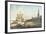 The Red Square, Moscow-Johann Ludwig Bleuler-Framed Giclee Print