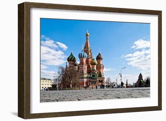 The Red Square-null-Framed Premium Giclee Print