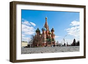 The Red Square-null-Framed Premium Giclee Print