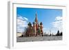 The Red Square-null-Framed Premium Giclee Print