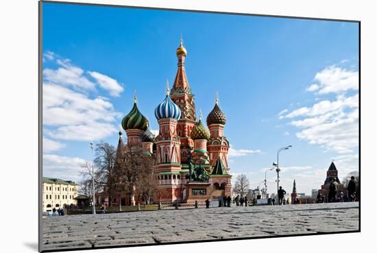 The Red Square-null-Mounted Premium Giclee Print